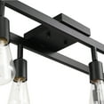 thumbnail image 2 of Globe Electric Weston 6-Light Matte Black Track Lighting, Industrial Farmhouse Style, 59811, 2 of 9