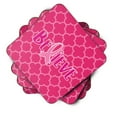 thumbnail image 2 of Breast Cancer Awareness Ribbon Believe Foam Coaster Set of 4, 2 of 3