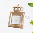 thumbnail image 3 of 3 Inch Resin Photo Frame Decorative Luxury Picture Frame with Kickstand for Standing on Table Style E, 3 of 8