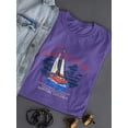 thumbnail image 3 of Racer Of The Sea Shaped T-Shirt Women -Image by Shutterstock, Female Large, 3 of 4