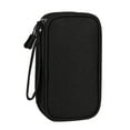 thumbnail image 1 of Minnieouse Bolsa de almacenamiento de productos digitales de viaje portátil con asa para fácil transporte bolsa de cables de auriculares Viajes, Equipaje y Accesorios Varios Negro 21*12.5*6cm, 1 of 6