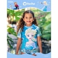 thumbnail image 2 of Traje de baño Disney Frozen Elsa de 2 piezas tipo tankini para niñas, 2 of 8
