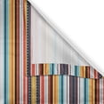 thumbnail image 6 of Ambesonne Ethnic Valance & Curtain, Vertical Stripes Pattern, 55"x45", Multicolor, 6 of 6