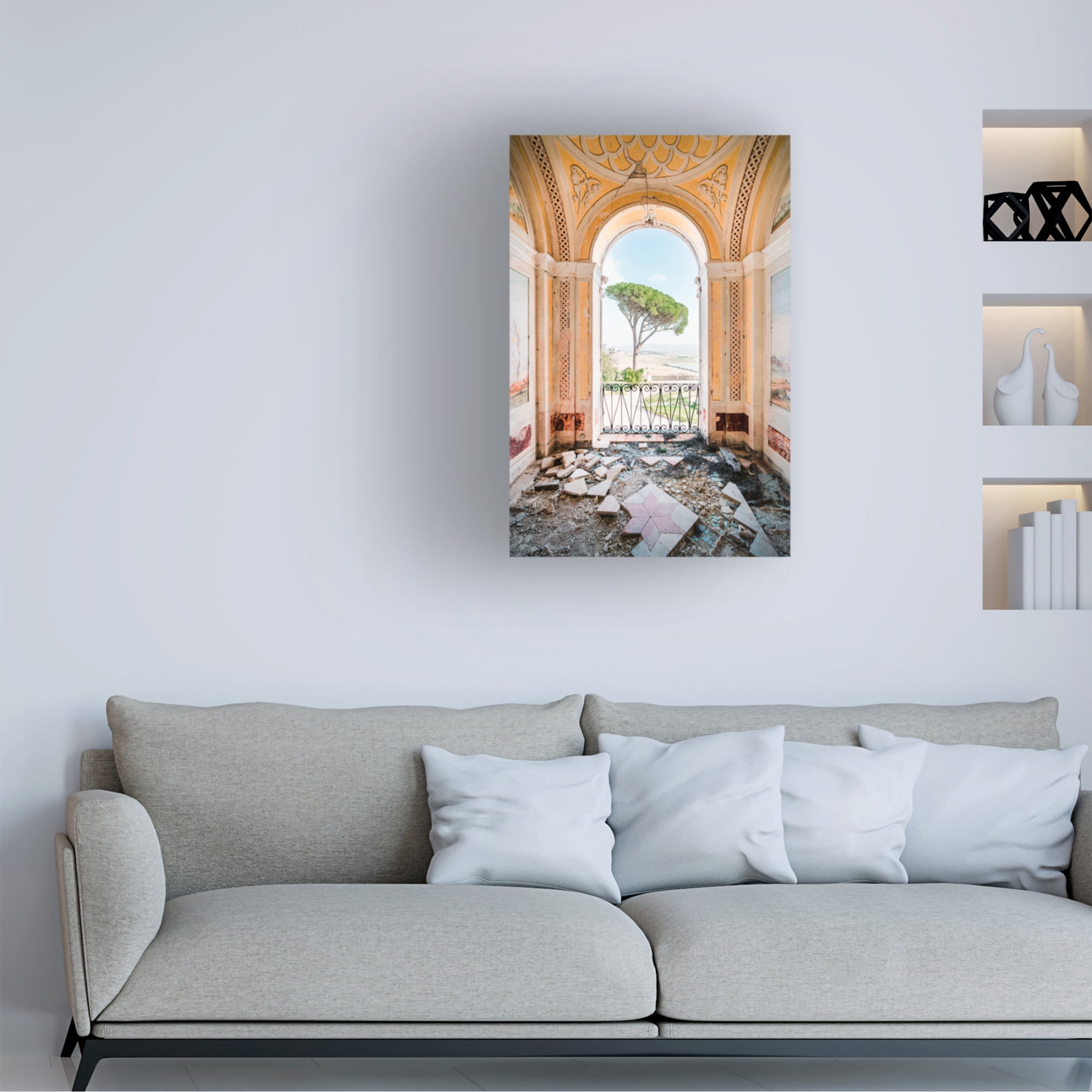 Trademark Fine Art Roman Robroek Tuscan Dream Canvas Wall Art
