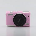 thumbnail image 1 of Camera Soft Silicone Skin Cover For Canon EOS M100 M200 Body Protective Case Pink, 1 of 6