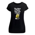 thumbnail image 1 of Playera de Minions para Dama, con Estampados de un Minion y Frase Negro Talla M, 1 of 4