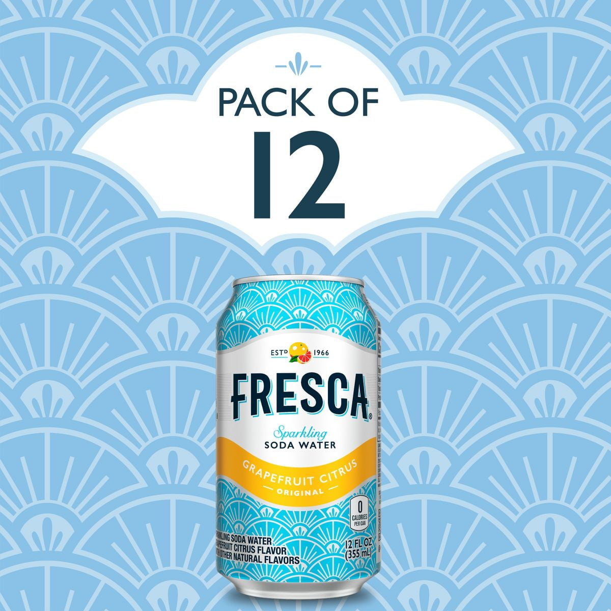 Fresca Original Citrus Soda - 12pk/12 fl oz Cans