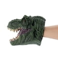thumbnail image 1 of Maqueta de marioneta de mano con forma de dinosaurio de goma blanda, 14 x 19 cm, 1 of 5