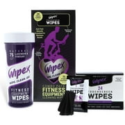 Wipex Cleaning Combo Pack, LED/LCD Screen & Fitness Equipment All Purpose Cleaning Wipes