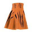 thumbnail image 4 of Effete Feline Claw Marks Scratch Women Skater Skirt (AOP), 4 of 7