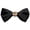 Black, variant on Men Crystal Beads Bow Tie Wedding Party Groom Suit Tuxedo Shirt Flower Bowtie