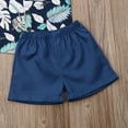 thumbnail image 7 of Douhoow 2-6Y Toddler Baby Boy Gentleman Suit Bow Flower Shirt+Shorts Summer Clothes Set, 7 of 7