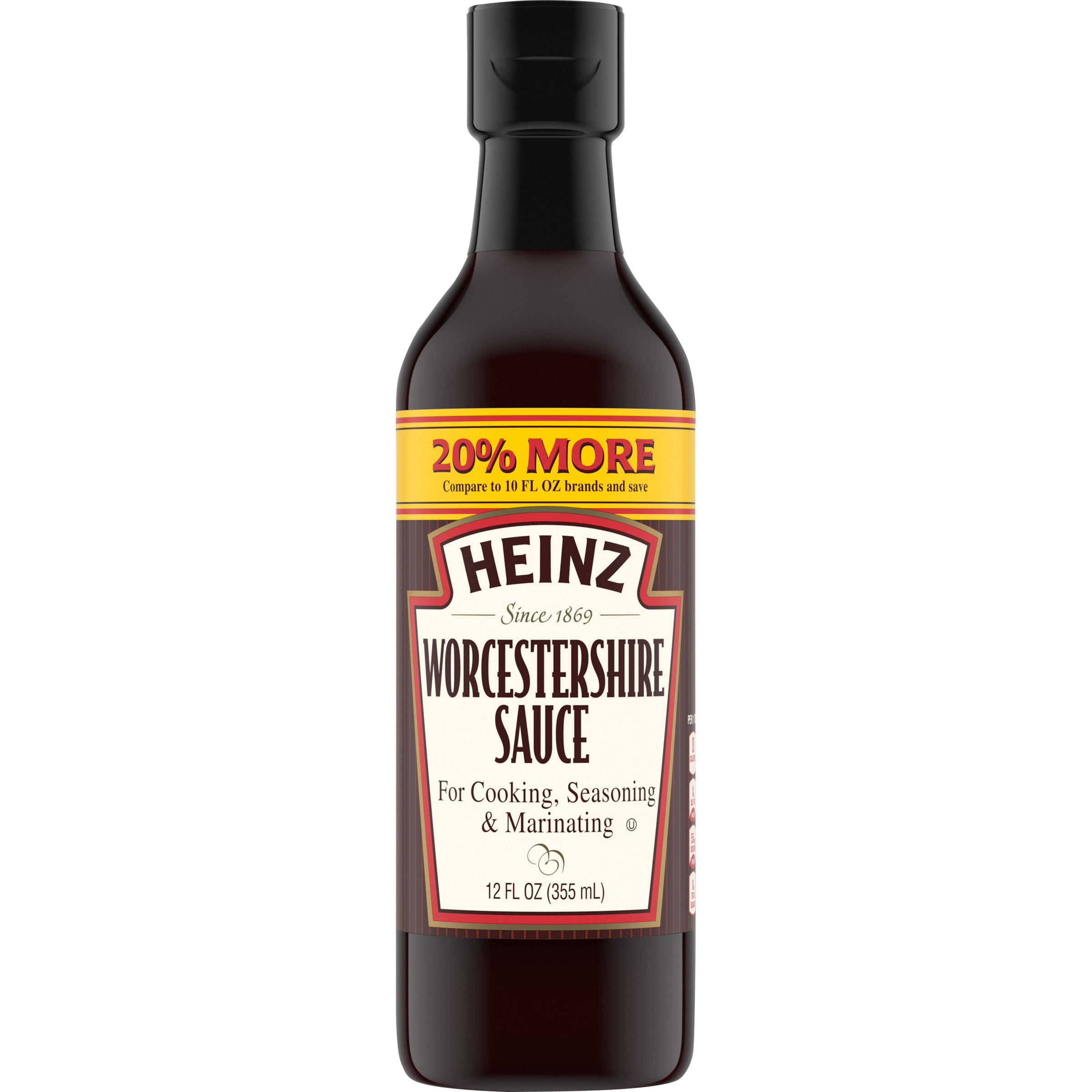 Heinz Worcestershire Sauce 12 fl oz Bottle - Walmart.com - Walmart.com