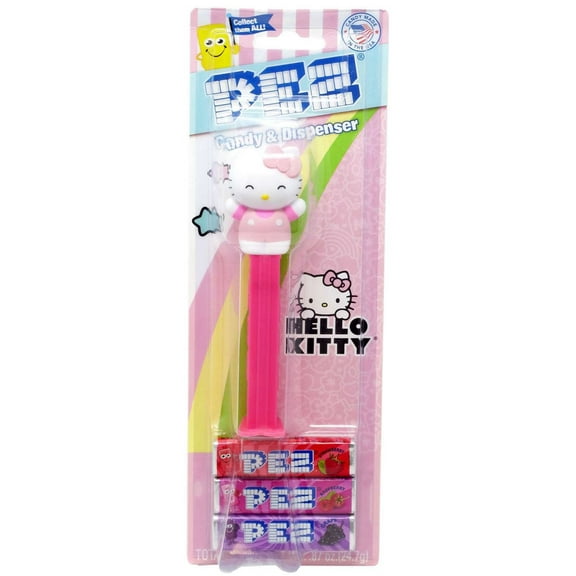 Hello Kitty Candy & Dispenser (Pink Outfit)