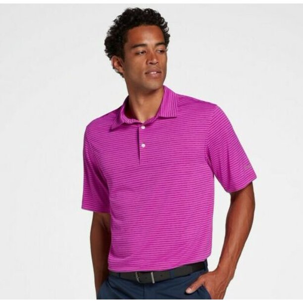 Walter Hagen Polo Men's Purple MGA11280P - Walmart.com