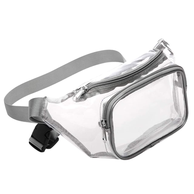 Cangurera Riñonera impermeable transparente a la moda para viajes deportivos, miniriñoneras (gris) Tmvgtek Para Estrenar