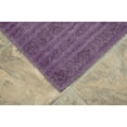 thumbnail image 2 of Garland Rug Grand Isle 3 Piece Nylon Washable Bathroom Rug Set Purple, 2 of 5