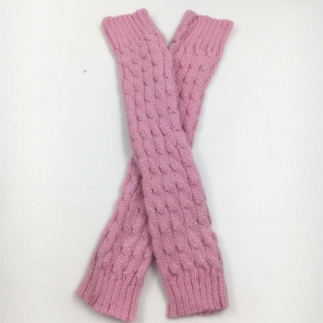 Calcetines torcidos de capas de otoño e invierno para mujer, calcetines de punto cálidos de moda para días, calcetines de lana por encima de la rodilla