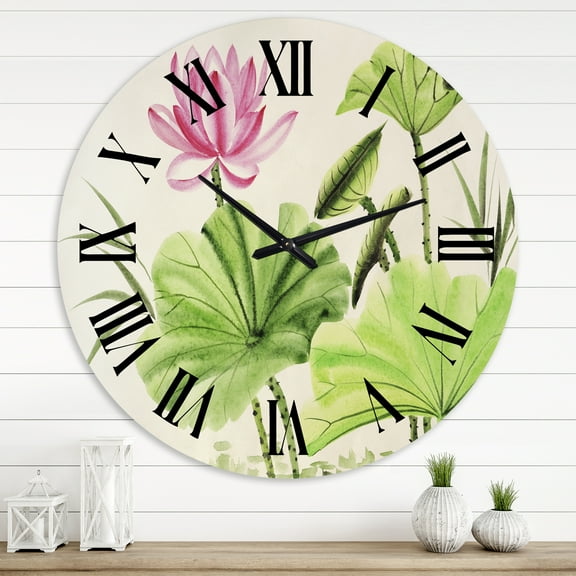 Designart 1 in Quartz Traditional Wall Clock