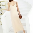thumbnail image 4 of Robe pour Femmes, Robe Sans Manches Ample Confortable Couleur Unie, Nuisette pour Femmes, 4 of 8