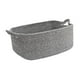 thumbnail image 1 of Cesta de almacenamiento, cesta para cambiar pañales, organizador de refrigerios y artículos diversos, cesta para la ropa gris, 1 of 9