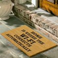 thumbnail image 1 of Dynamic Rugs VA233470190 18 x 30 in. Vale Door Mat - Ivory & Black, 1 of 1