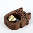 thumbnail image 3 of Cat-shaped Bell Ornament Wind Chime Refrigerator Gift Decoration Bbejoey, 3 of 3