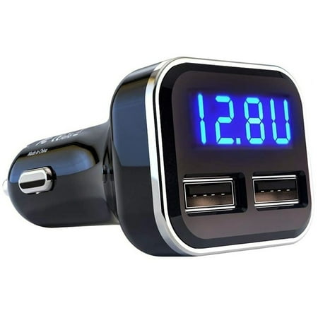 

Car Charger Volt Meter Car Battery with LED Voltage