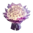 thumbnail image 4 of Conjunto de materiales para hacer ramo de flores de mariposa, hecho a mano, realista, con envoltura de papel. Violeta 33 Mariposa, 4 of 9