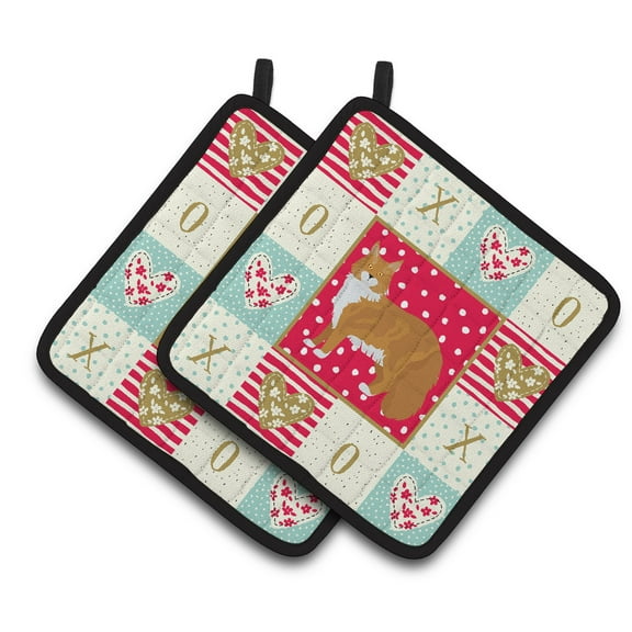 Maine Coon #1 Cat Love Pair of Pot Holders