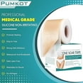 thumbnail image 5 of Silicone Scar Sheets, Silicone Scar Tape(1.6” x 120” Roll-3M), Scar Removal Away Strips for Surgical Scars, Keloid, C-Section, Burn et, 5 of 7