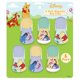 thumbnail image 1 of Juego de 6 clips magnéticos para chips de Mickey Minnie Pooh de Disney, 1 of 6