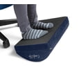 thumbnail image 2 of ComfiLife Foot Rest for Under Desk at Work or Home,Comfortable Memory Foam Footrest with 2 Adjustable Heights, Removable Washable Cover, Navy, 2 of 9