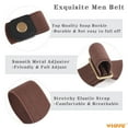 thumbnail image 5 of WHIPPY No Buckle Elastic Belt for Men, Nylon Stretch Buckle Free Belt for Jeans Pants, 5 of 9