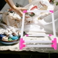 thumbnail image 4 of UPOUART Plastic Clip Frame for Embroidery Rosy 1Set for Hobbyists and DIY Projects, 4 of 8