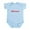 Sky Blue, variant on CafePress - Little Nugget Infant Bodysuit - Baby Light Bodysuit, Size Newborn - 24 Months