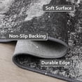 thumbnail image 3 of KUETH 9'x12' Modern Abstract Area Rugs for Living Room, Stain Resistant Machine Washable Large Black Rug, Low-Pile Floor Carpet with Non Slip Backing for Dining Room, Bedroom, 3 of 7