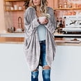 thumbnail image 6 of Uhndy 2022 Jackets for Women, Women Casual Christmas Printed Blouse Mid-Length Cardigan Long Sleeve Tops Sweater Winter Coats Christmas Gifts for Women, 6 of 6