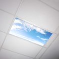thumbnail image 1 of OCTO LIGHTS Fluorescent Light Covers for Classroom Office - Eliminate Harsh Glare Causing Eyestrain and Headaches. Office & Classroom Decorations - Cloud 004, 1 of 5
