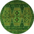 thumbnail image 1 of Ahgly Company Indoor Round Persian Green Traditional Area Rugs, 7' Round, 1 of 1