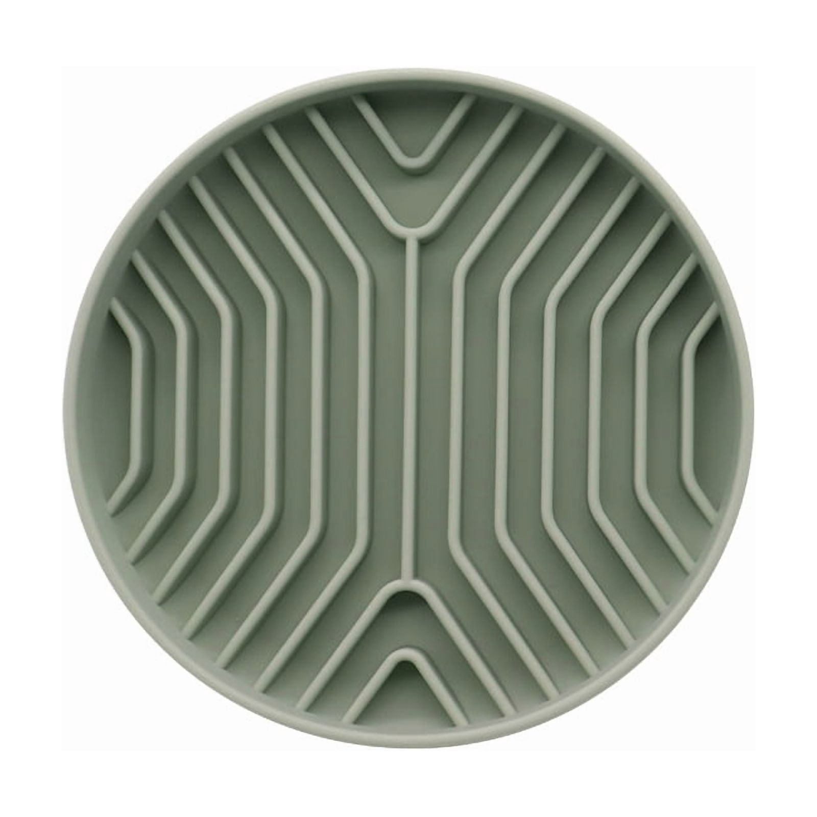 Silicone Pet Slow Feeder Bowl Anti-Choking Anti-Vomit Non-Slip Mat For Dogs Cats Fast Eaters Mealtime Training