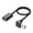 1m-Upward bend, variant on USB Extension Cable USB3.0 Extension Cable USB Male to Female Extender Support 5Gbps High Speed Data Transfer for