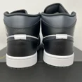 thumbnail image 4 of N I-K-E A i r-Jor-dan 1 Mid Black Off Noir-Summit White Men' Shoes DQ8426-010 No Lid, 4 of 6
