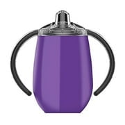 True North Stainless Steel Insulated Sippy Cup, 8 oz (Sport Purple)