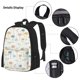 thumbnail image 3 of Balery Dandelion Mochila Escolar 3 en 1 para Niños - Mochila Resistente con Lonchera Térmica y Estuche - Mochila Escolar para Niños y Niñas, 3 of 7