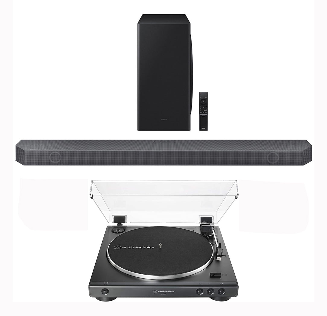 Samsung HWQ800B 5.1.2ch Soundbar with Dolby Atmos with AudioTechnica