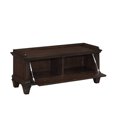 thumbnail image 2 of Home Styles Prairie Home Upholstered Bench in Black Oak, 2 of 2