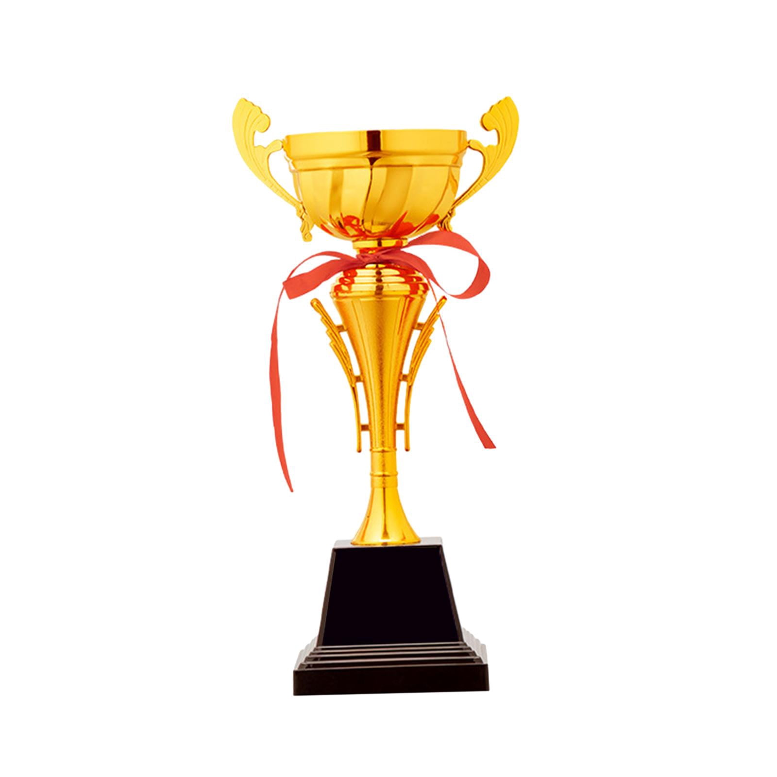 Rushawy Football Soccer Match Trophy, Competitions Award Trophy with Base Trophy, Soccer 32cm