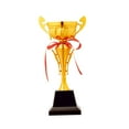 thumbnail image 3 of Trofeo de partido de fútbol, ​​Trofeo de premios de competiciones con trofeo de base, Fútbol 32cm, 3 of 9