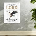 thumbnail image 6 of Inspirational Christian Wall Decor,But They that Wait Upon the Lord Shall Renew Their Strength Isaiah 40:31 Bible Verses Canvas Poster Print Wall Art,Scripture Home Office Bedroom Decoration W614, 6 of 6